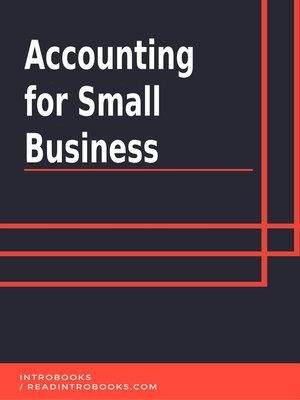 cover image of Accounting for Small Business